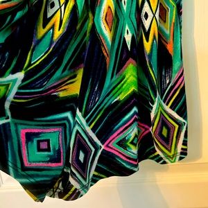 Colorful romper by Sage, size small